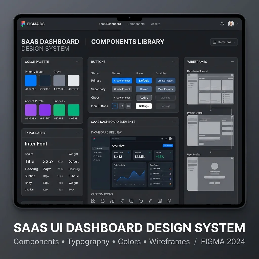 SaaS Design System & Interaction Model